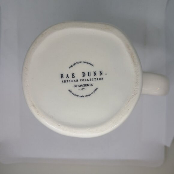 Rae Dunn Artisan Collection HER & HIS Mug Set White Black by Magenta 189 - Picture 7 of 9